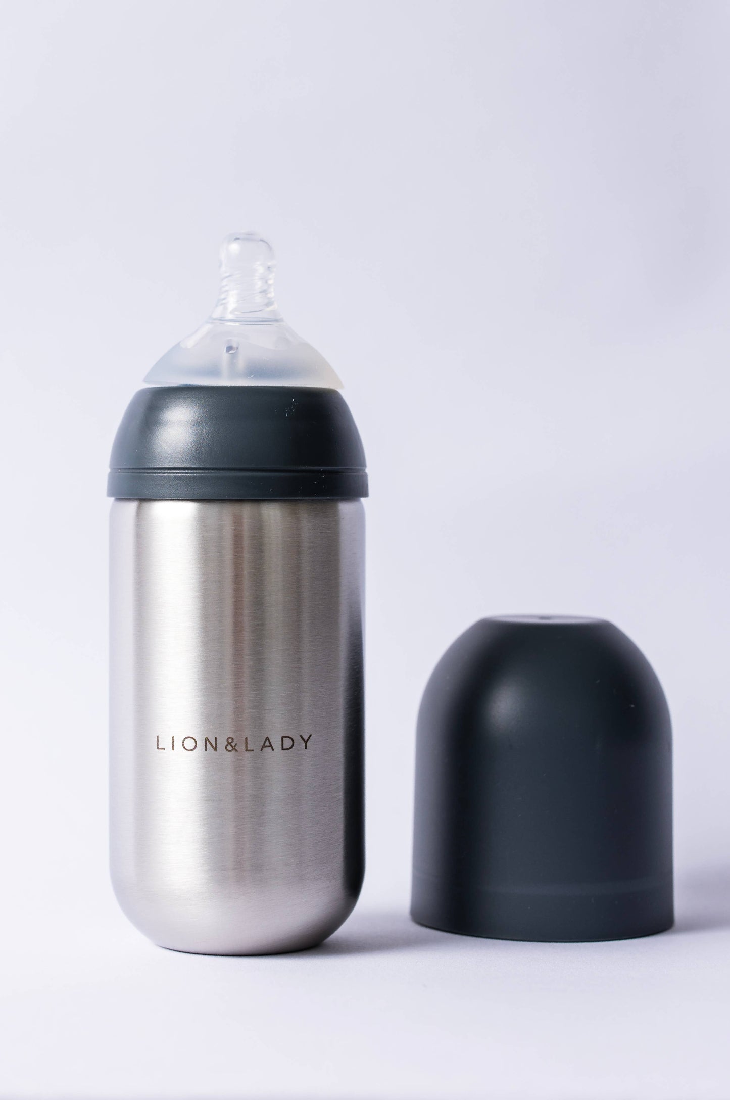 Lion & Lady - 18/8 Stainless Steel Baby bottle - 350ml