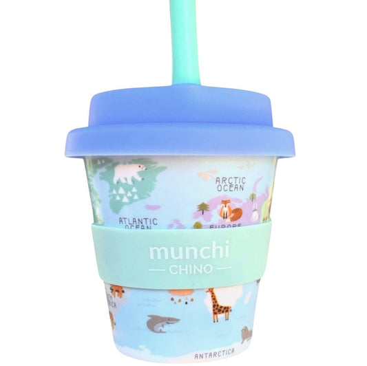 munchi - Little Explorer Babychino Cup - Straw Included