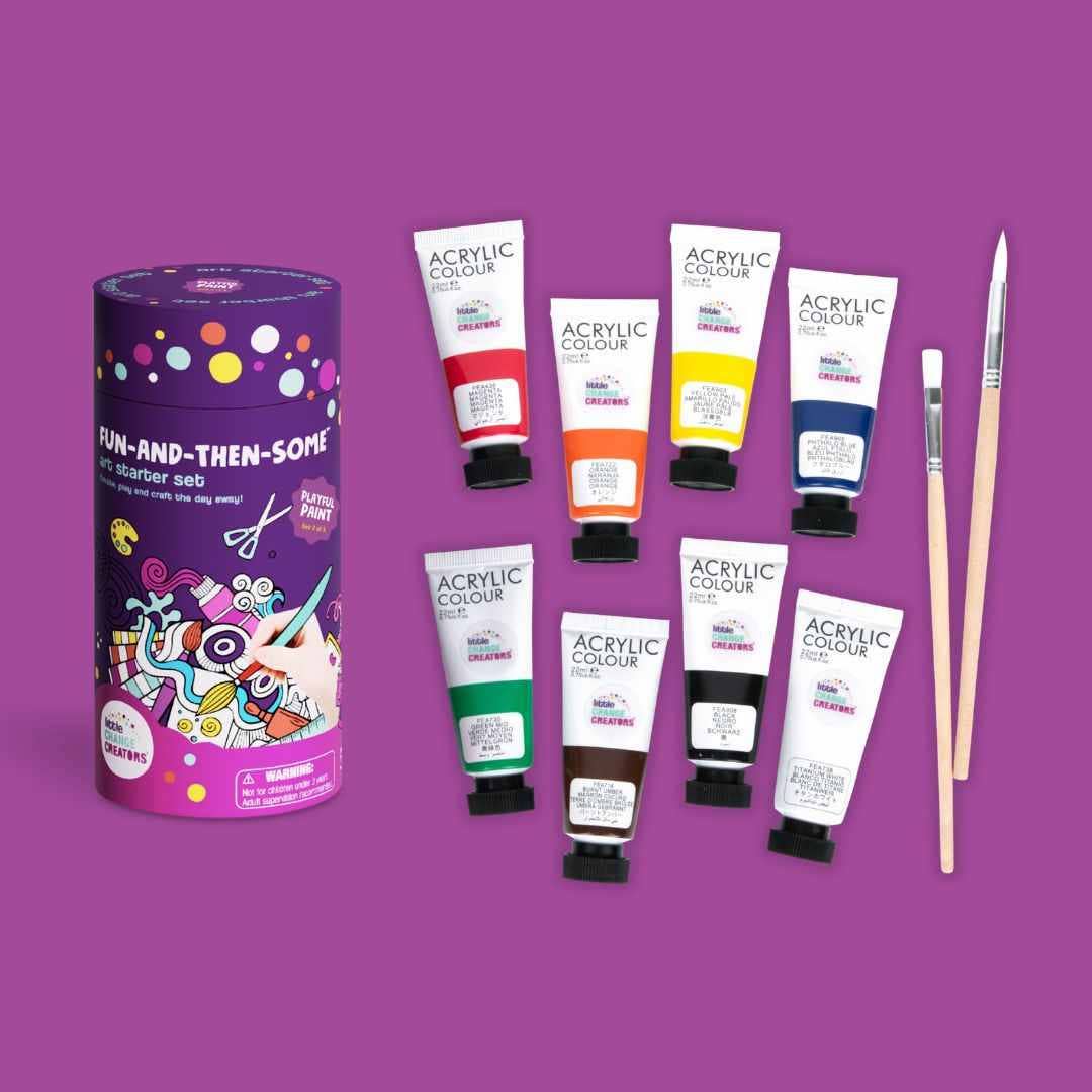 Fun And Then Some Art Starter Children's Painting Set - Little Change Creators