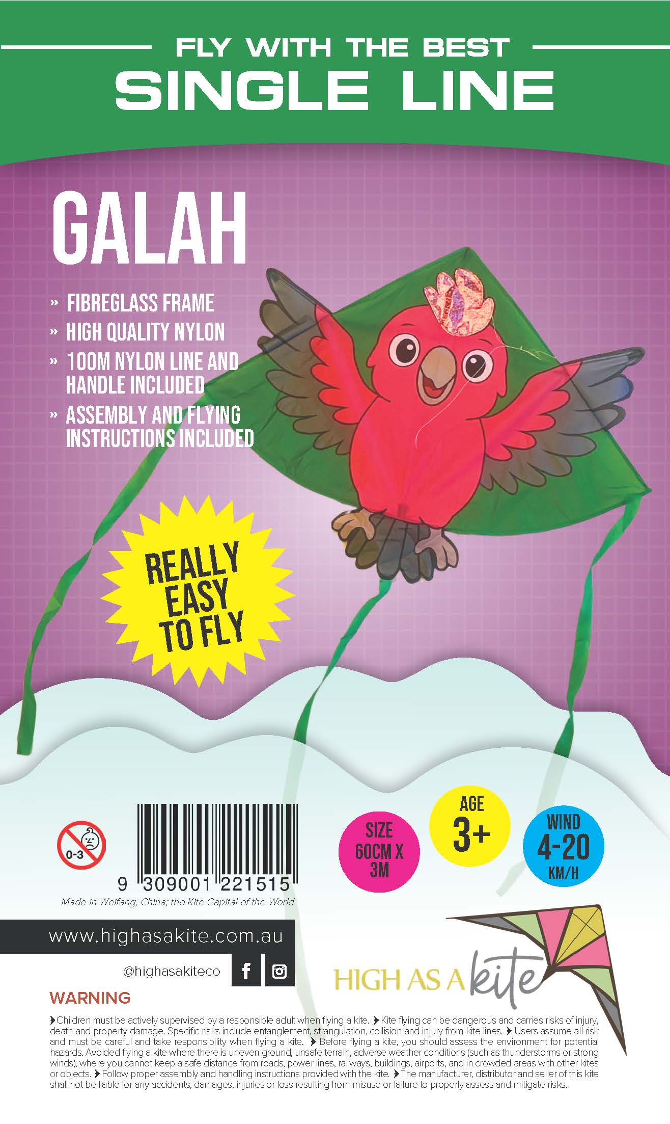 High as a Kite - Galah