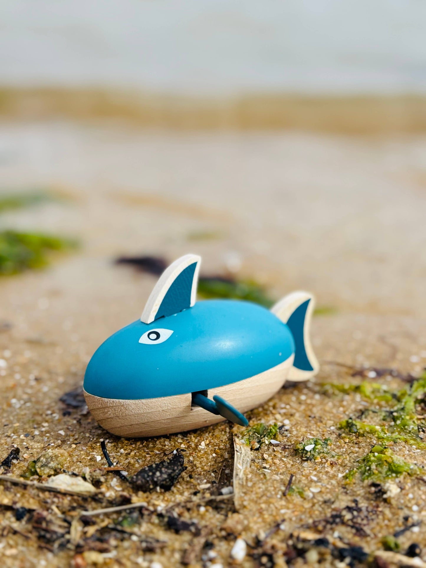 Wind-Up Water Shark & Whale