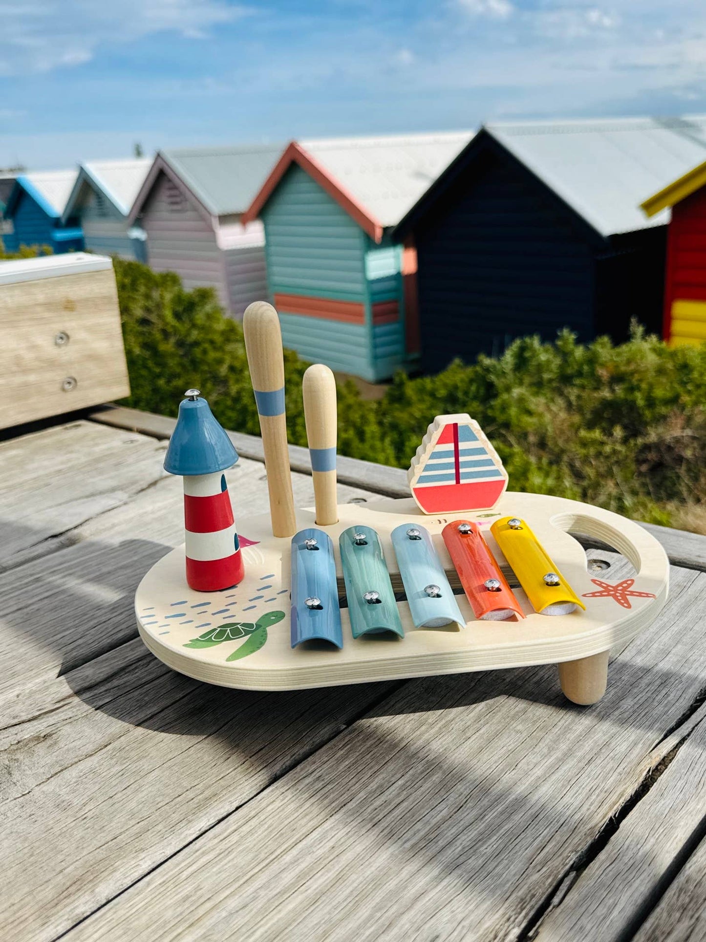 Wooden Ocean Music Activity Set