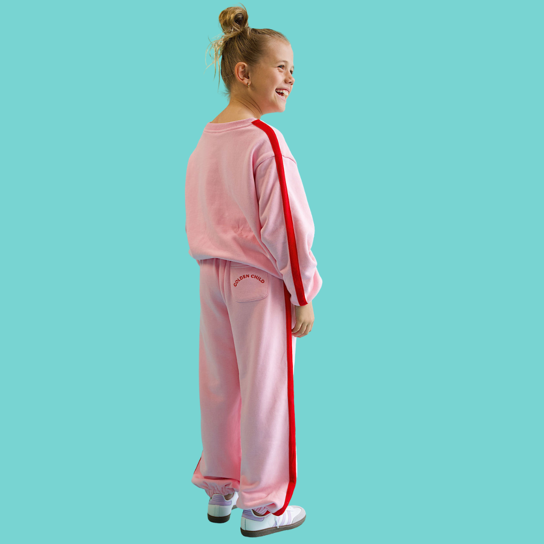 Golden Child - Golden Child Fast Lane Tracksuit - Candy Pink