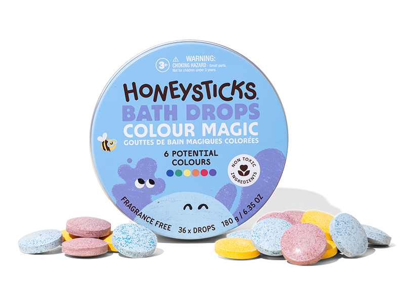 Honeysticks Bath Drops Colour Magic 36pk