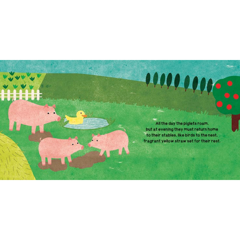 Sassi Book and Giant Puzzle - The Farm (30 pcs)