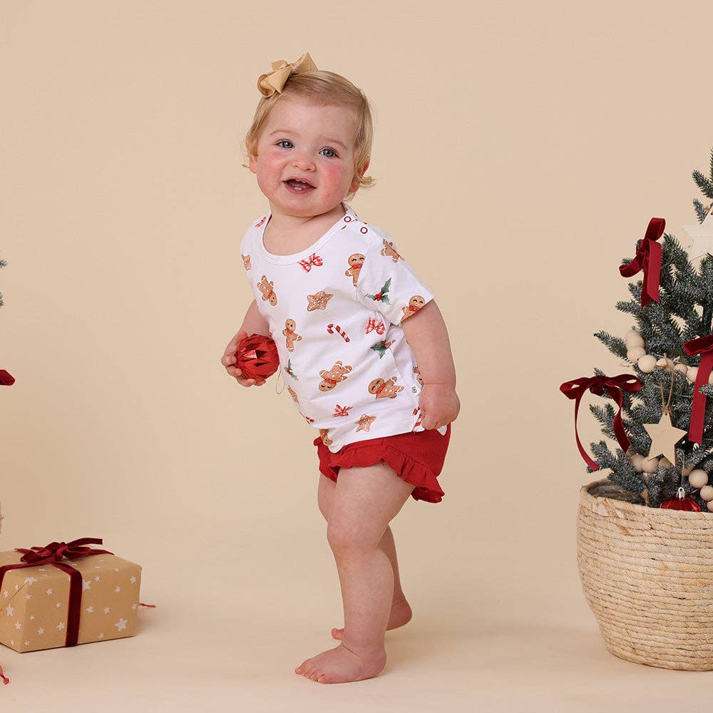 Snuggle Hunny - Gingerbread Organic T-Shirt