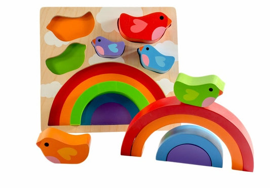 Bird & Rainbow Puzzle