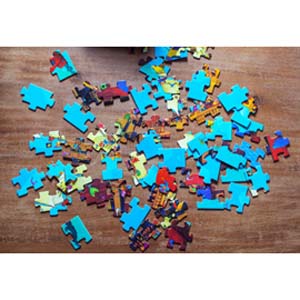 Barbarossa Boat Silhouette Puzzle 54 pc