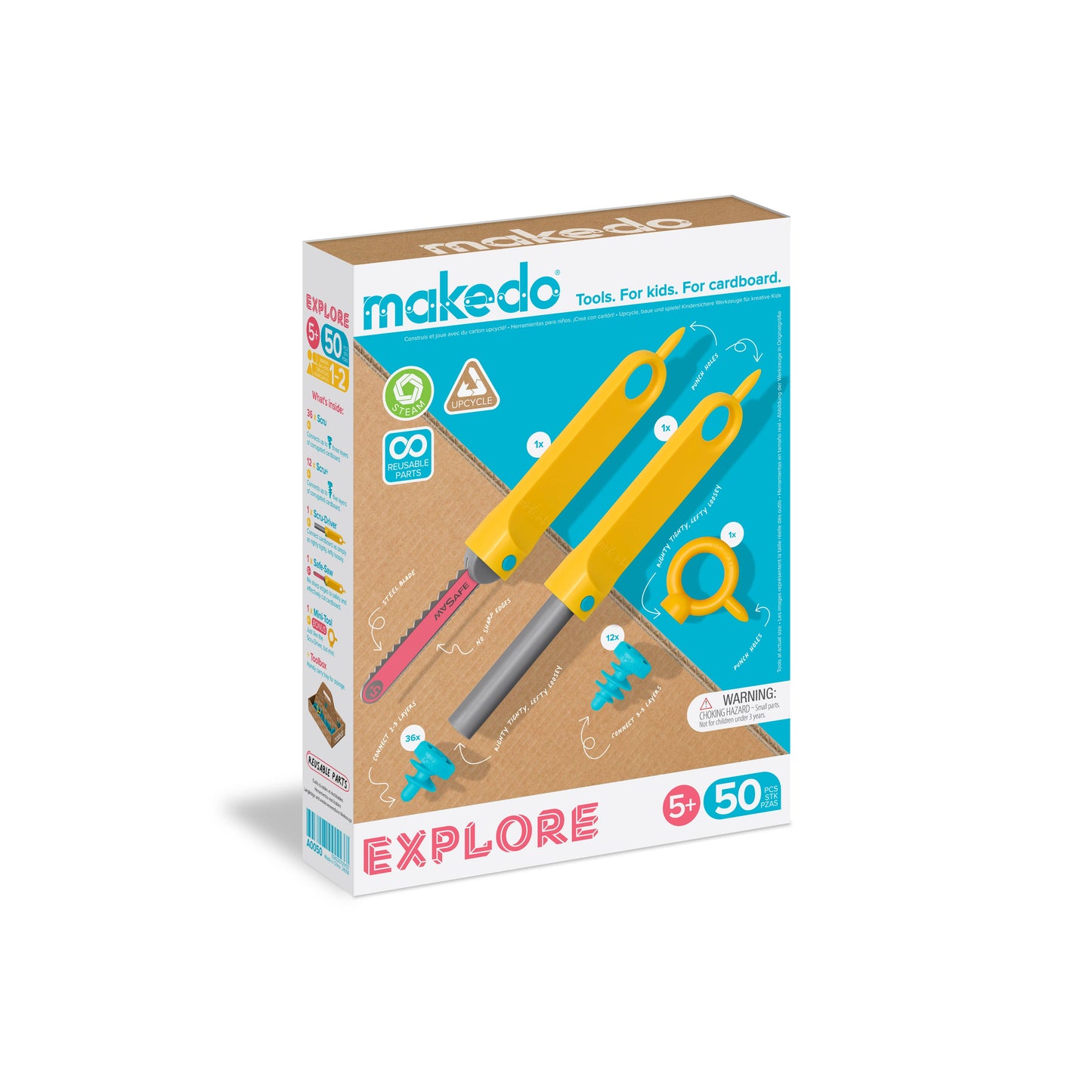 Makedo Australia - EXPLORE | Makedo Cardboard Construction Kit 1-2 Makers