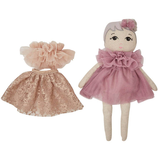Astrup Doll with Change of Outfit - Fleur, 37cm
