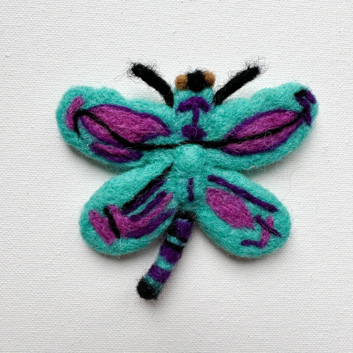 One Felt Dragonfly - Sewing Seeds Play