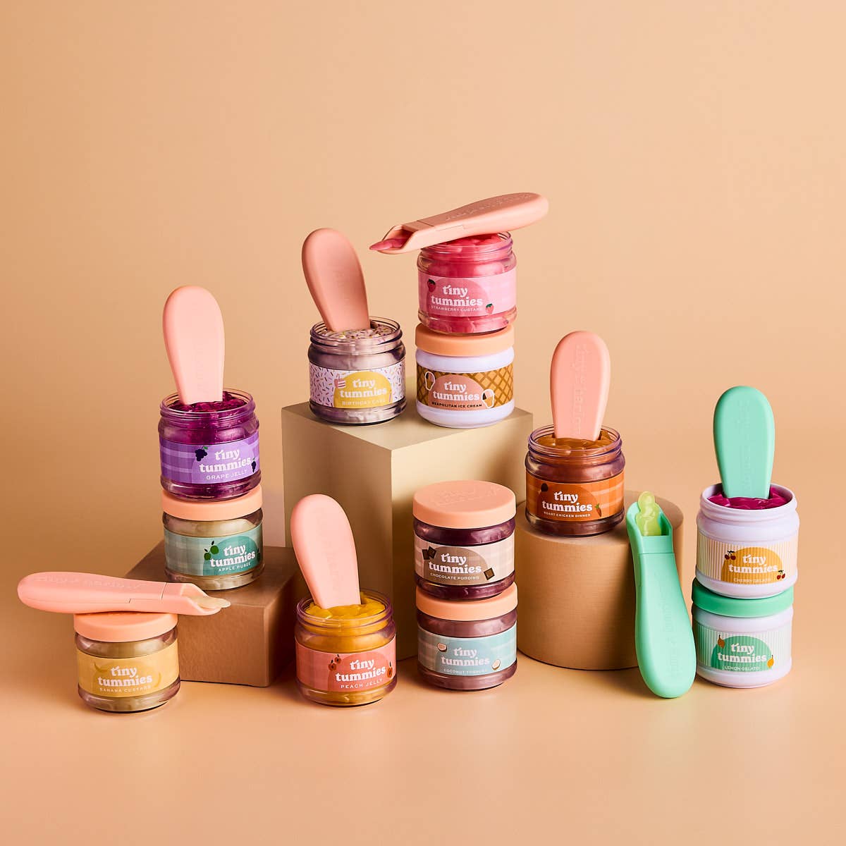 Tiny H - Tiny Harlow Tiny Tummies Dolls Food Jar