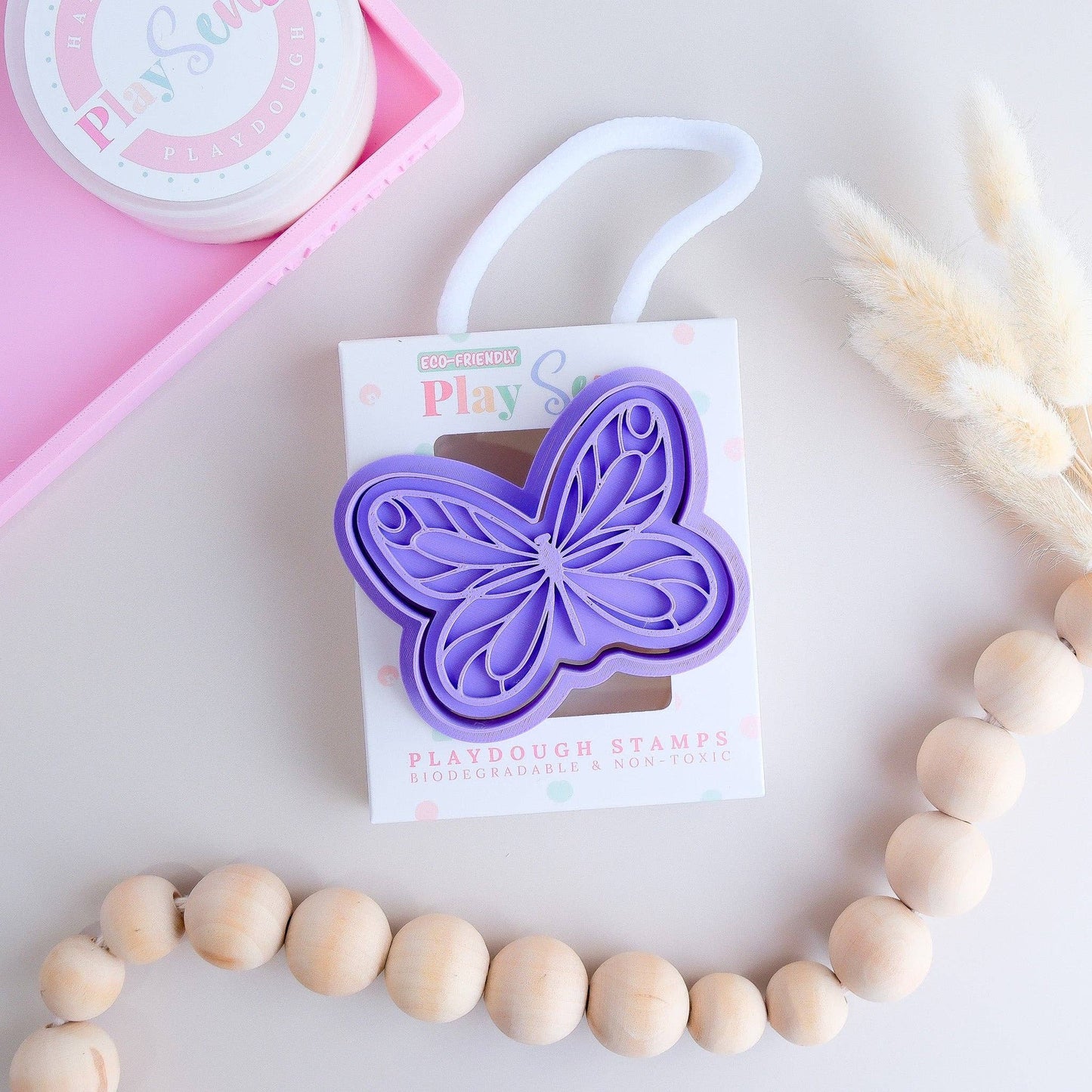 Play Sense - Eco Playdough Stamp | Butterfly 2