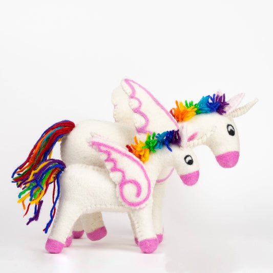 Felt Unicorn Rainbow (Small) - The Winding Road
