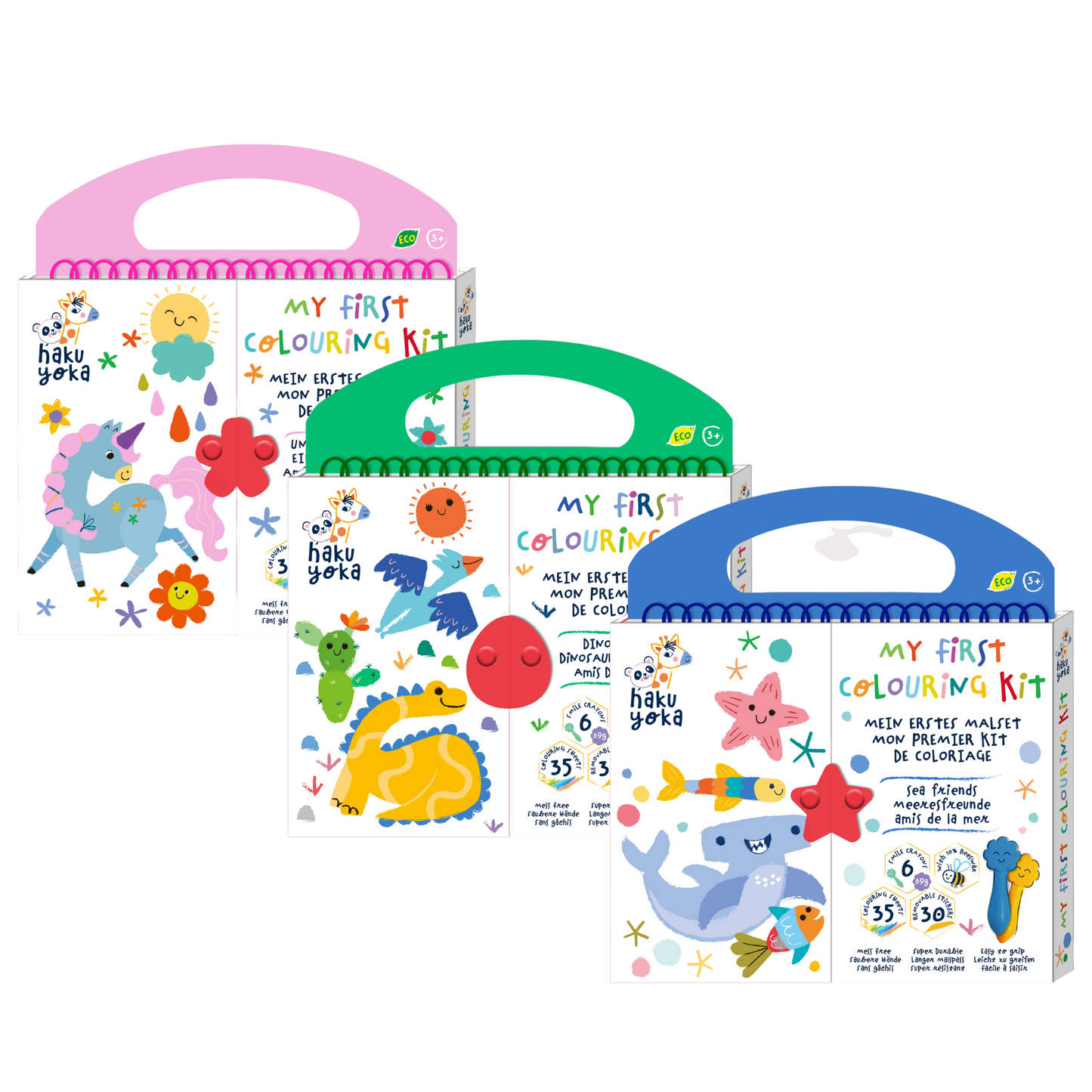 Happy Distribution - Haku Yoka My First Colouring Kits