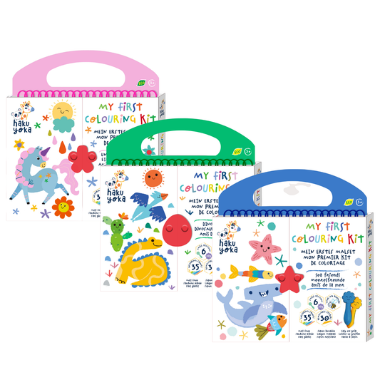 Happy Distribution - Haku Yoka My First Colouring Kits