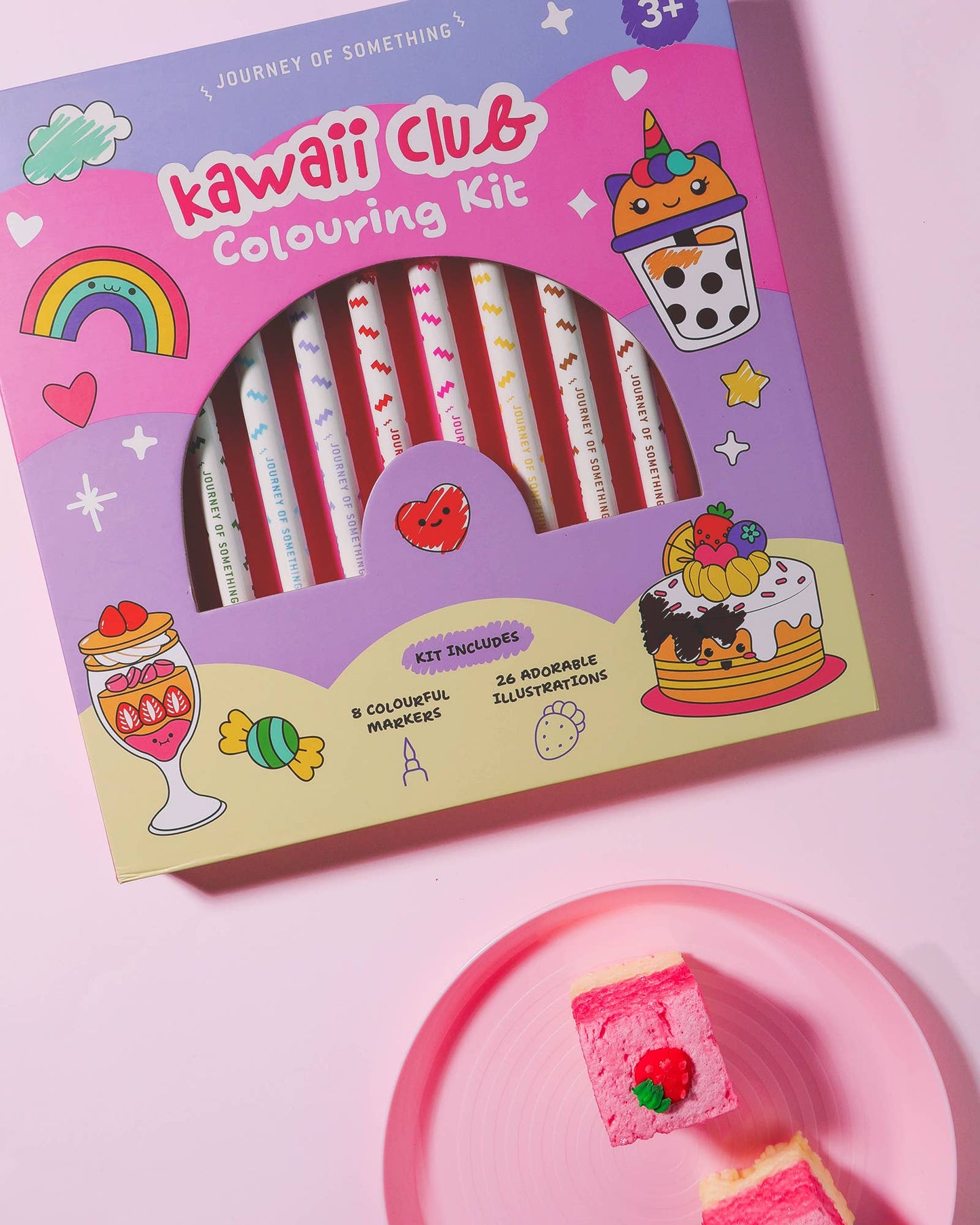Kawaii Club Colouring Kit - Journey Of Something