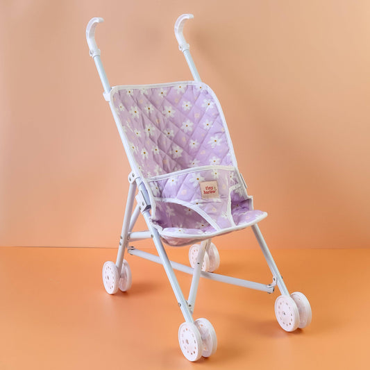 Tiny Harlow - Tiny Harlow Doll's Stroller - Lilac Daisy