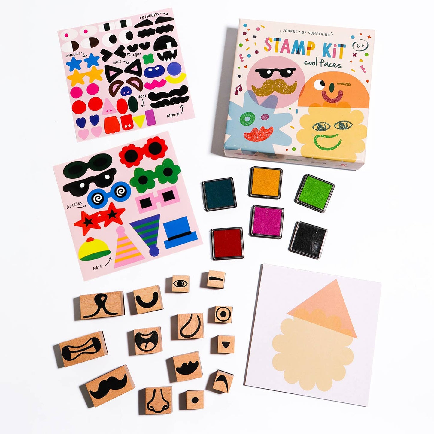 Stamp Kit - Cool Faces - Journey Of Something
