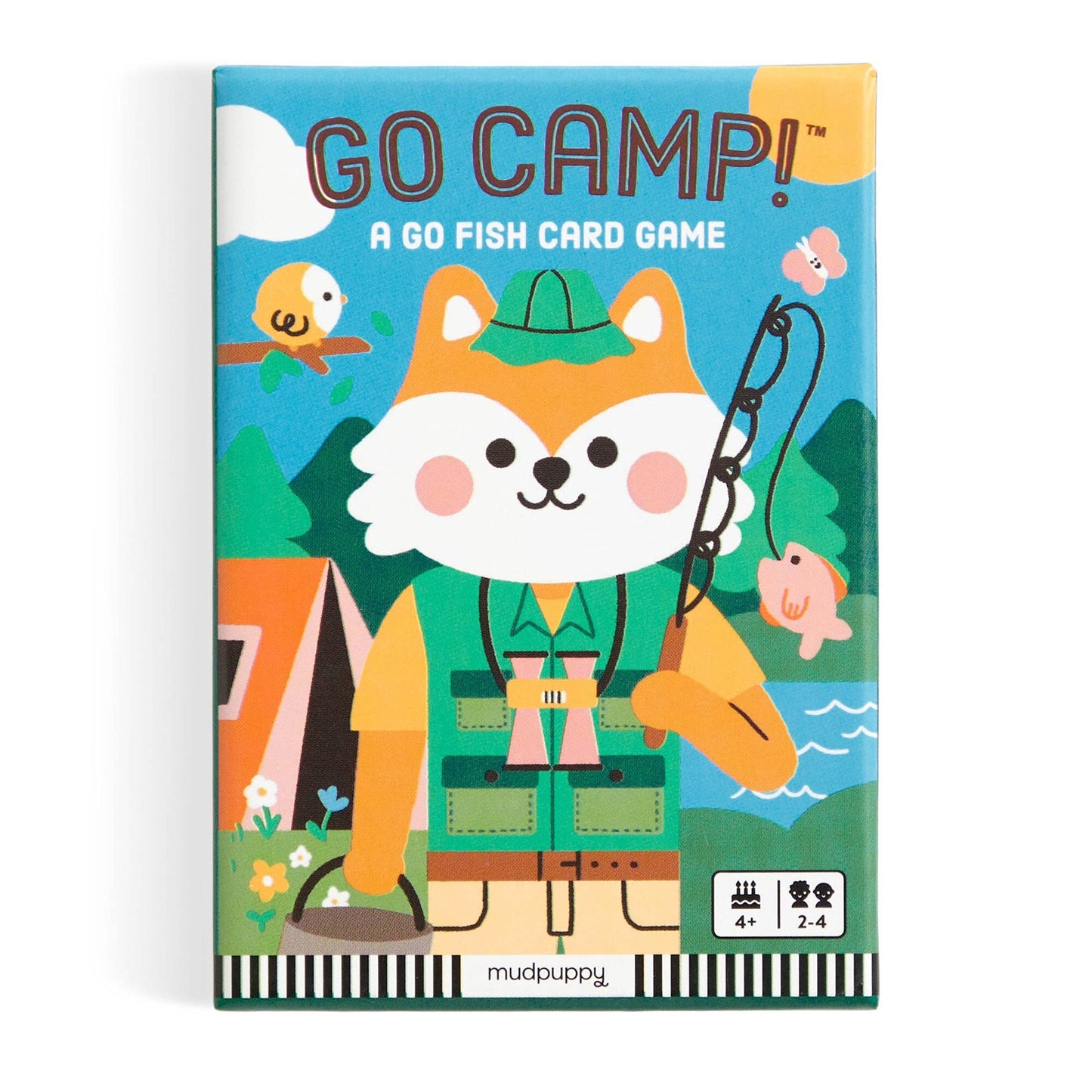 Mudpuppy Playing Cards - Go Camp! A Go Fish Card Game