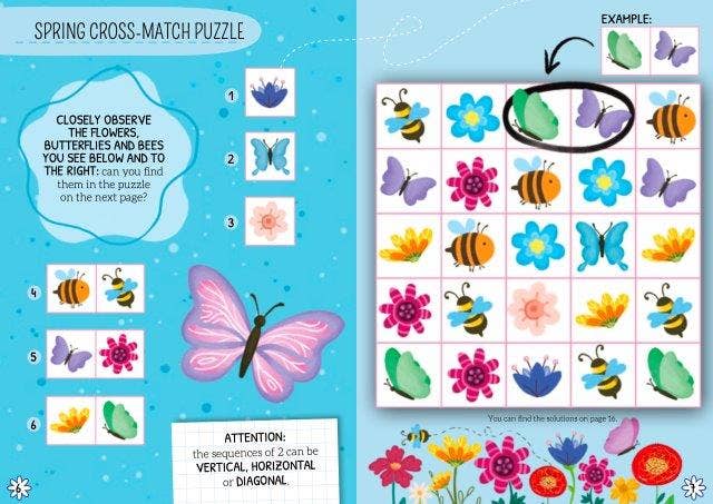 Sassi My FIrst Logic Game - Matching Flowers