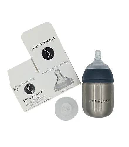 Lion & Lady - Anti Colic Teat Twin Pack