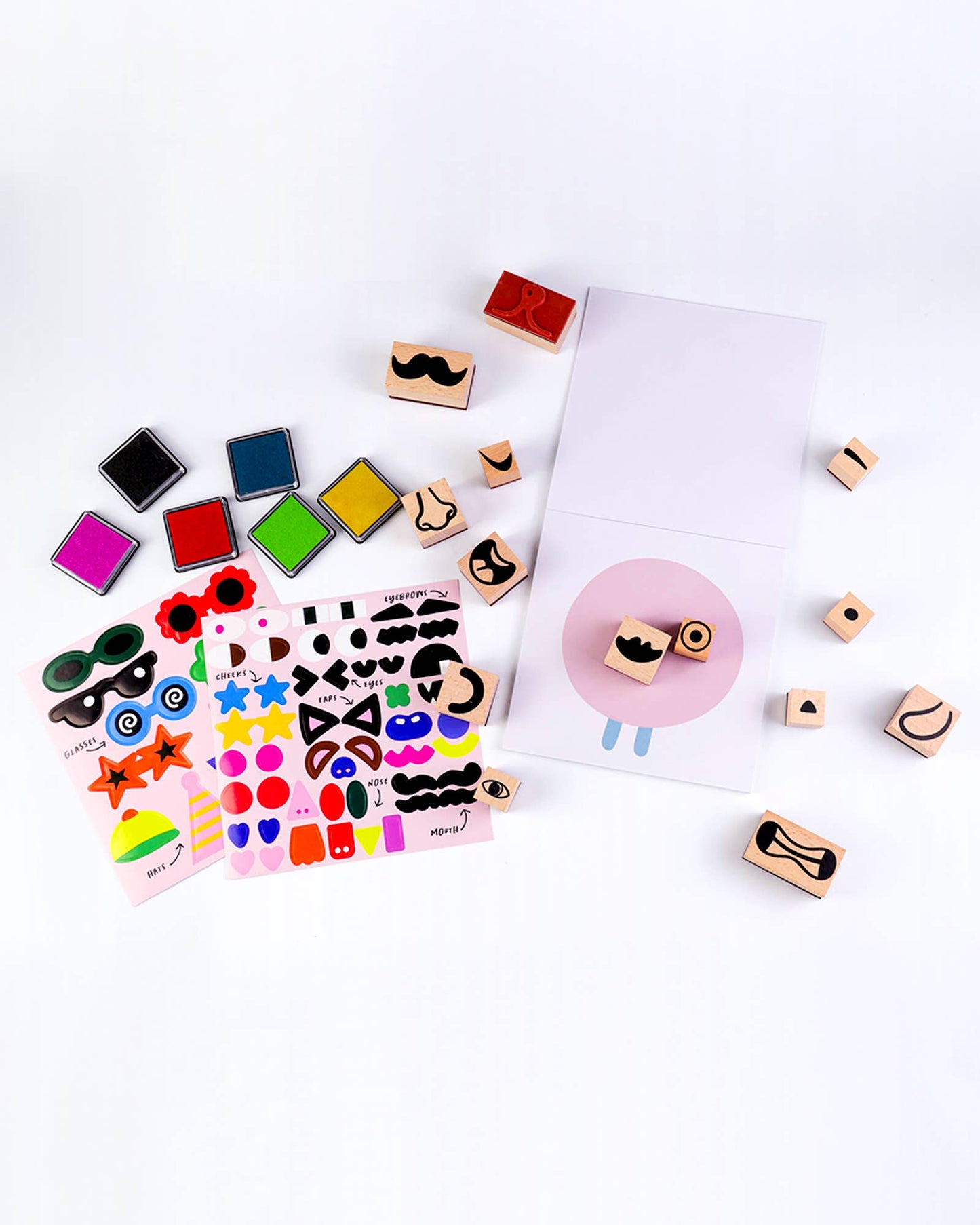 Stamp Kit - Cool Faces - Journey Of Something