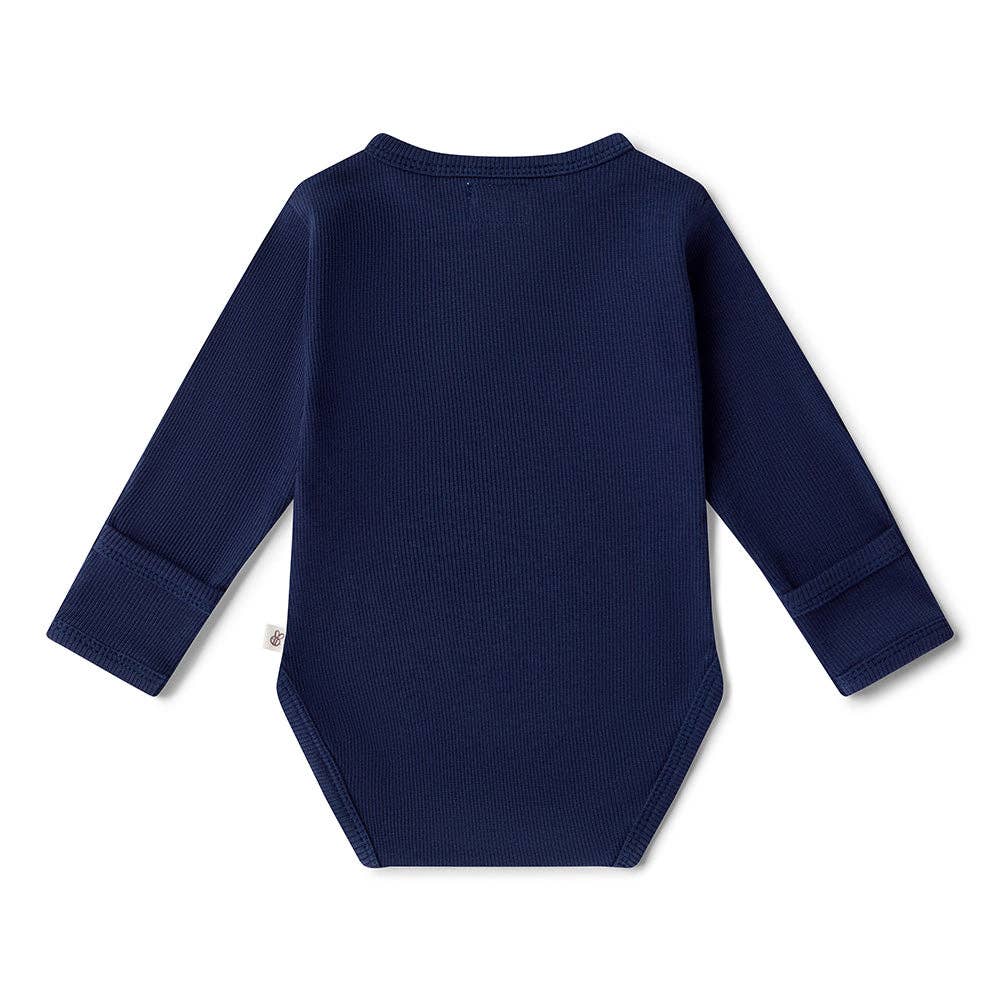 Snuggle Hunny - Moonlight Long Sleeve Organic Bodysuit