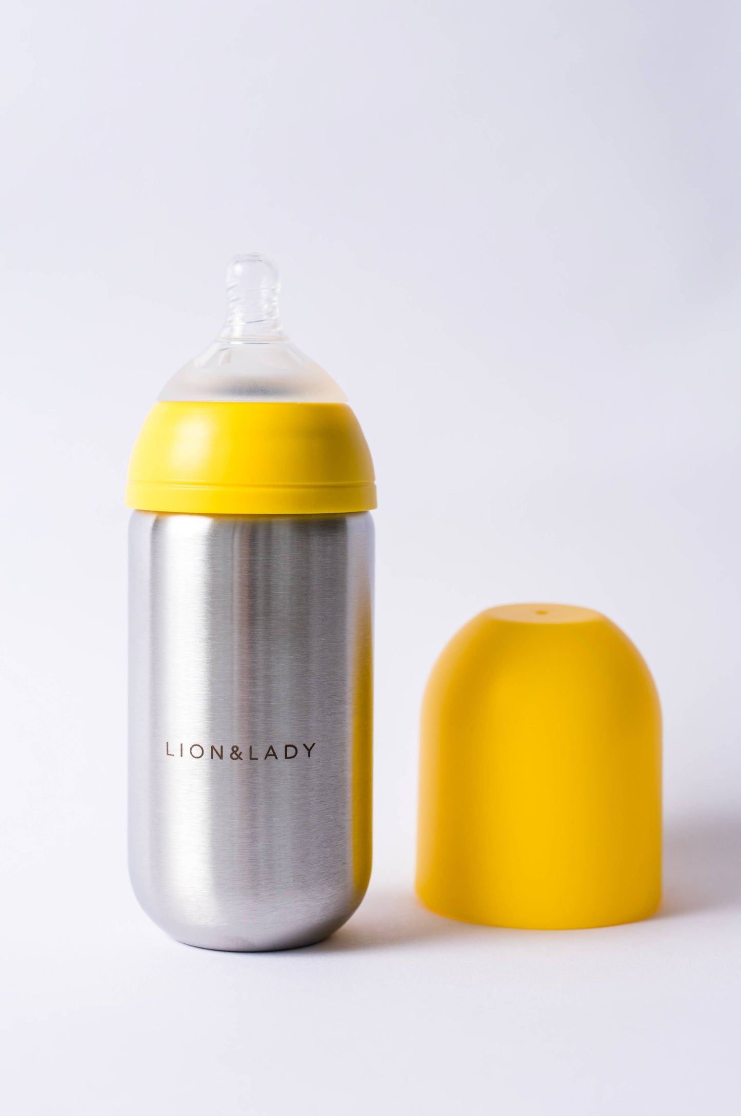 Lion & Lady - 18/8 Stainless Steel Baby bottle - 350ml