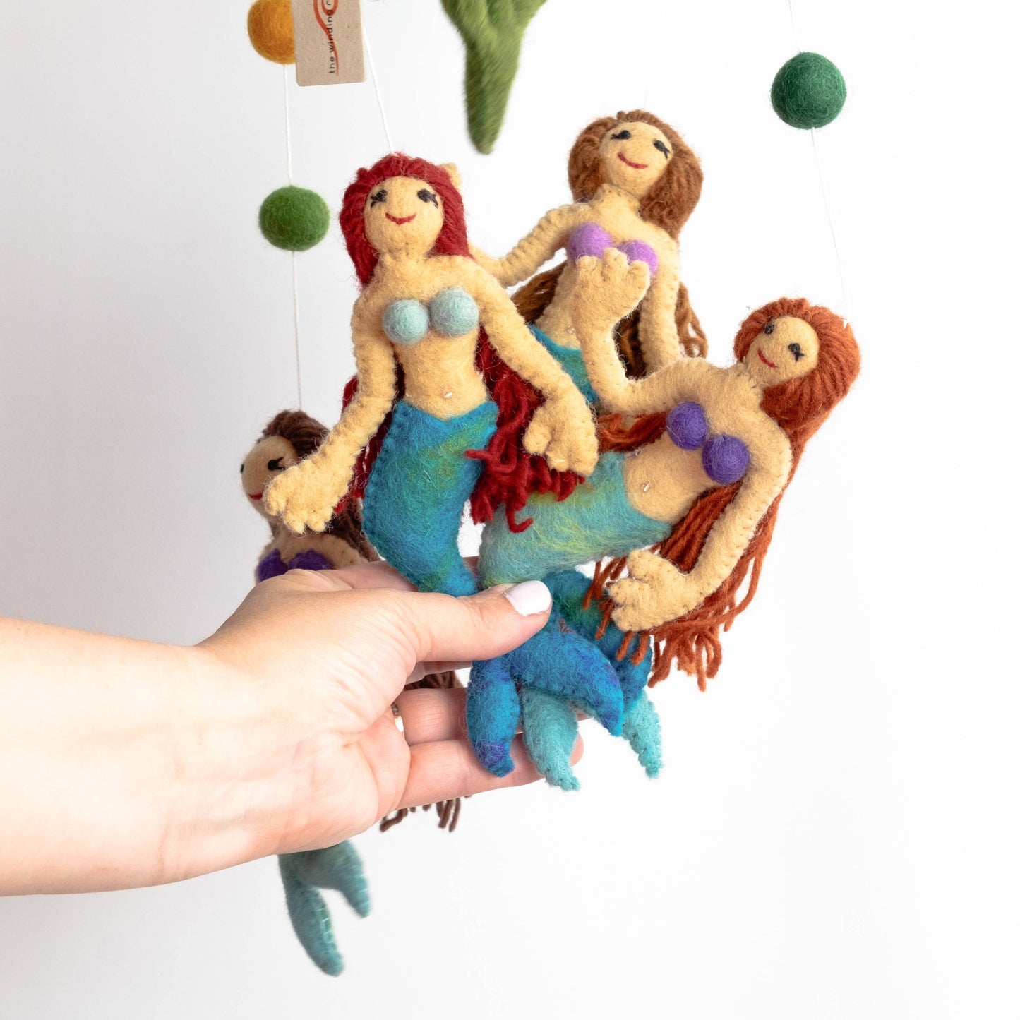 Felt Baby Mobile - Mermaid Under the Sea - The Winding Road
