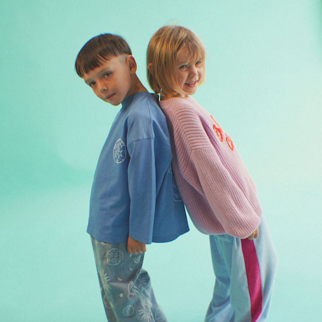 Golden Child - Golden Child Signature Knit - Lilac & Orange