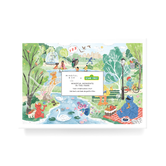 Mindful and Co Kids - Mindful Moments with Sesame Street Floor Puzzle