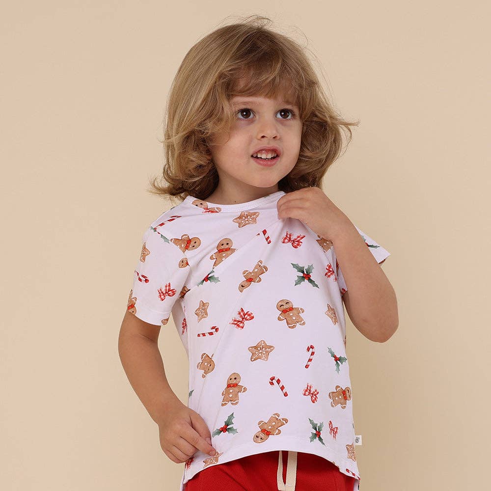 Snuggle Hunny - Gingerbread Organic T-Shirt