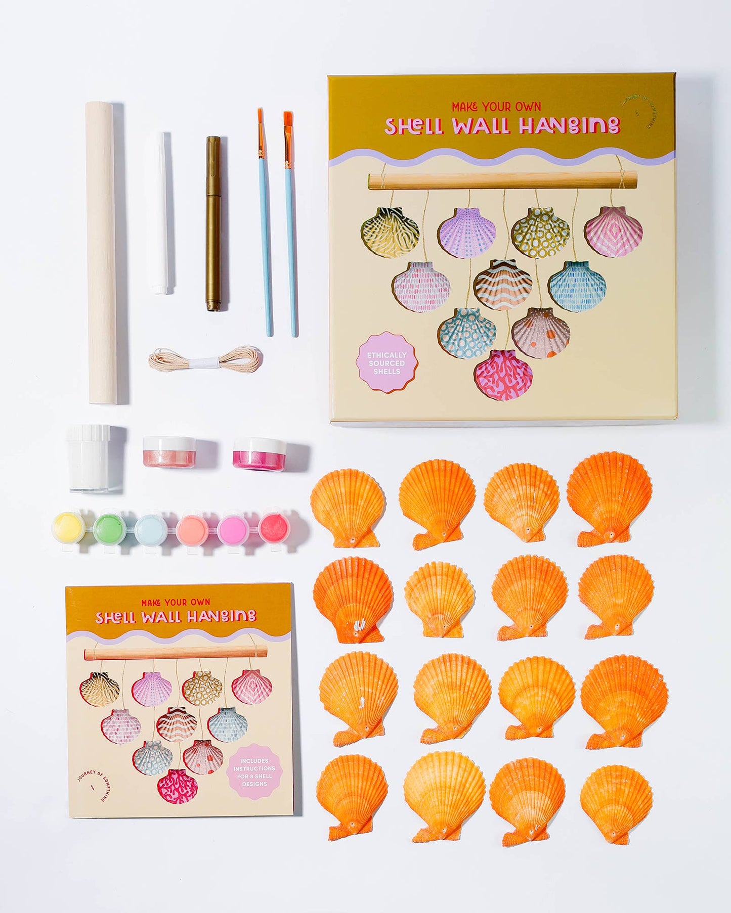 Make Your Own Shell Wall Hanging - Journey Of Something
