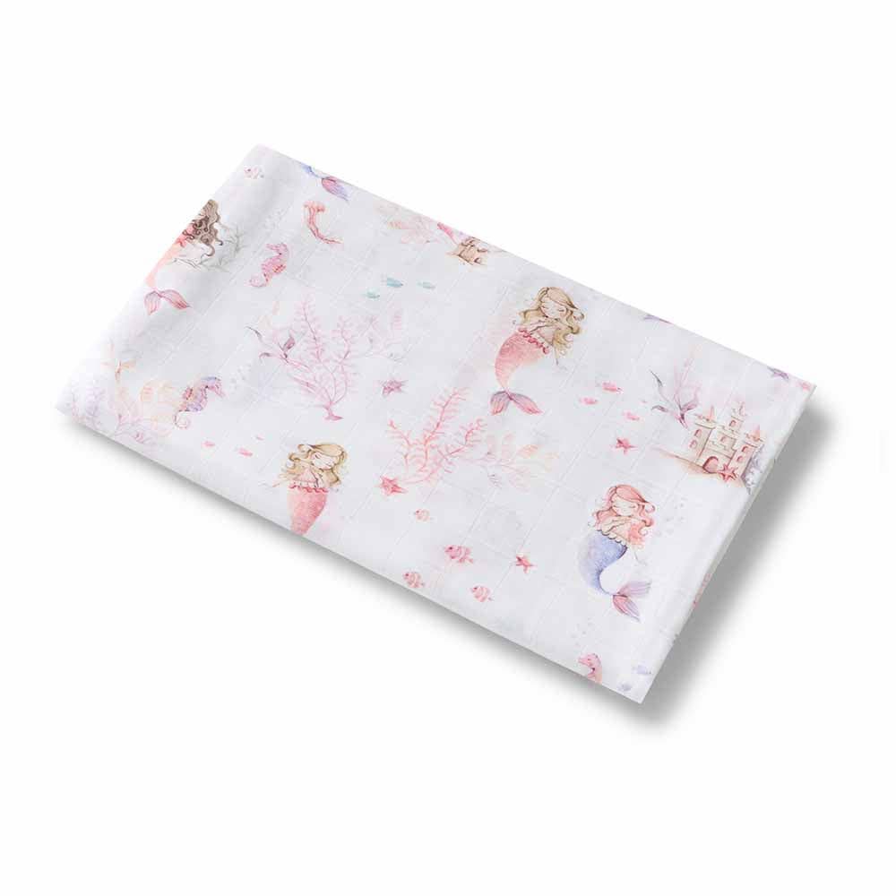 Snuggle Hunny - Mermaid Organic Muslin Wrap