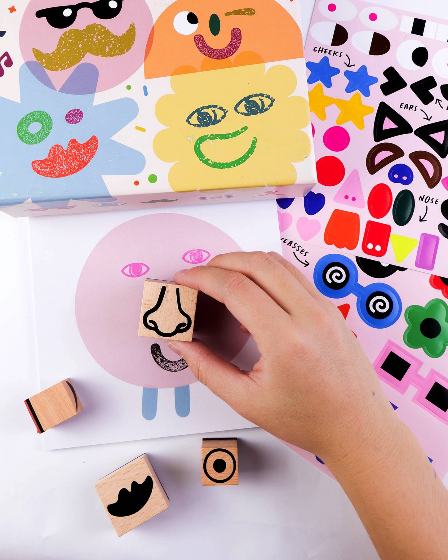 Stamp Kit - Cool Faces - Journey Of Something