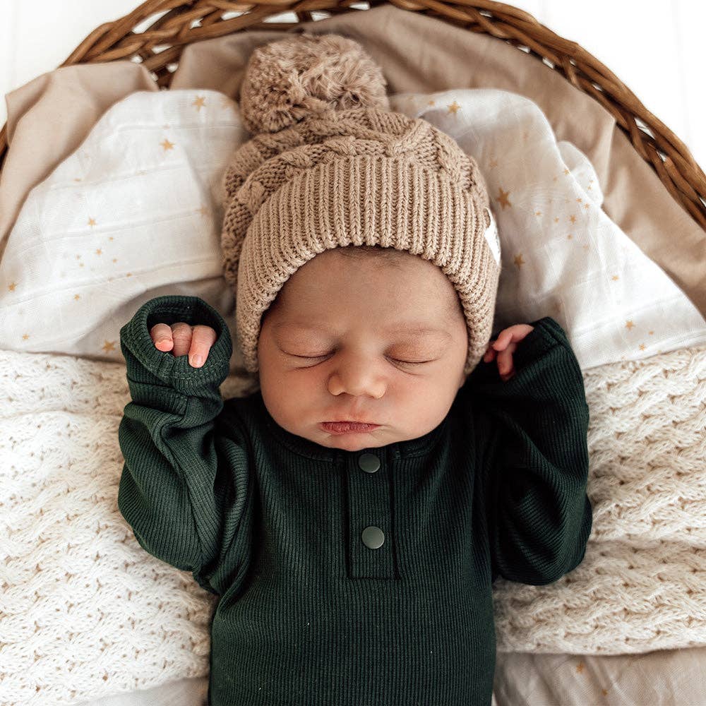 Snuggle Hunny - Emerald Long Sleeve Organic Bodysuit