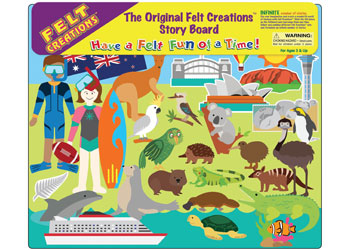 Felt Creations - Explore Australia & New Zealand