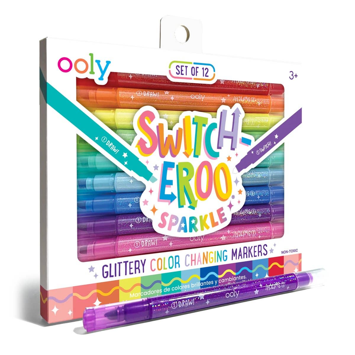 Ooly Markers – Switcheroo Sparkle Markers 12pk