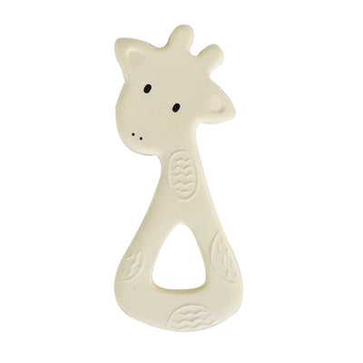 Natural Giraffe Flat Teether -Tikiri Boxed