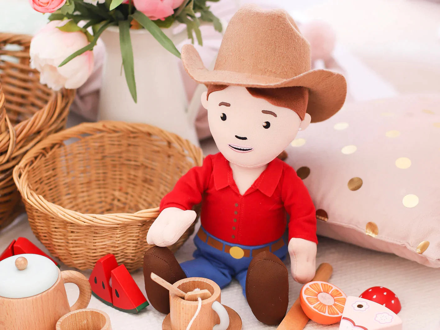 Dr Ruby Farmer Cuddle Doll