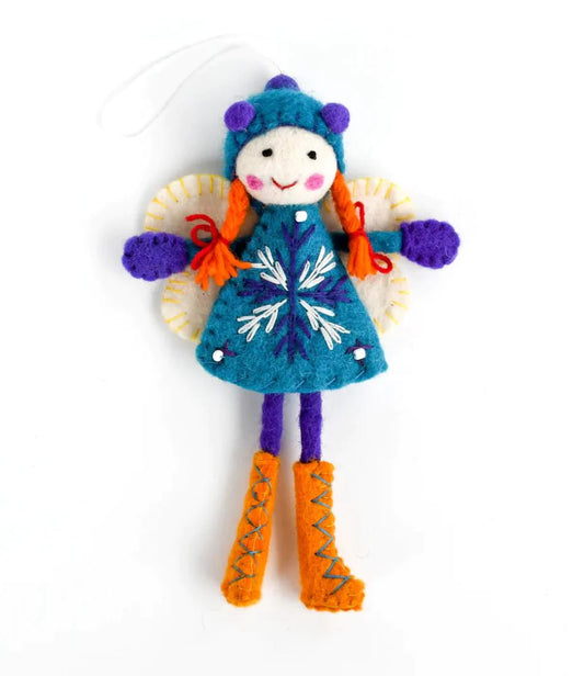 Felt Fairy ~ Blue Dress