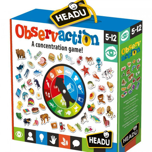 ObservAction Concentration & Logic - Headu