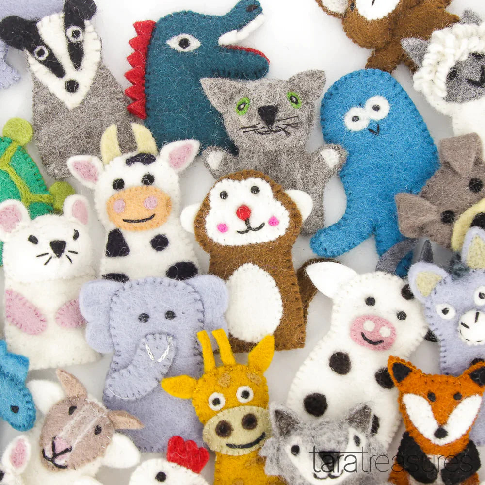 Taras Treasures Felt Finger Puppets Assorted*