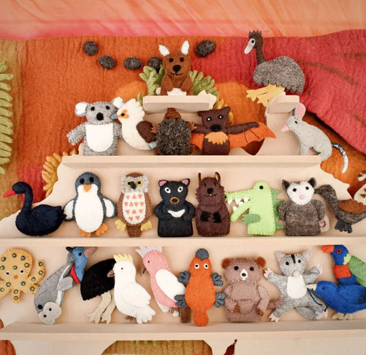 Taras Treasures Felt Finger Puppets Assorted*