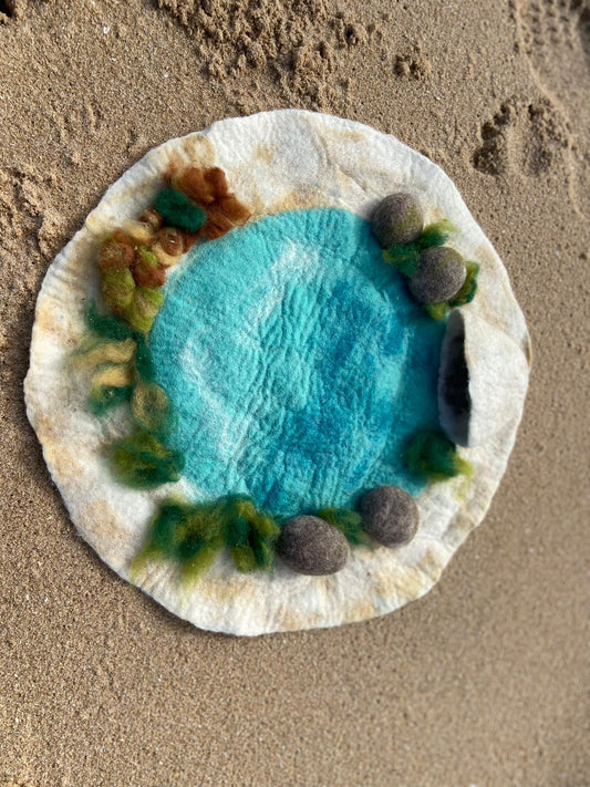 Felt Rockpool Mat