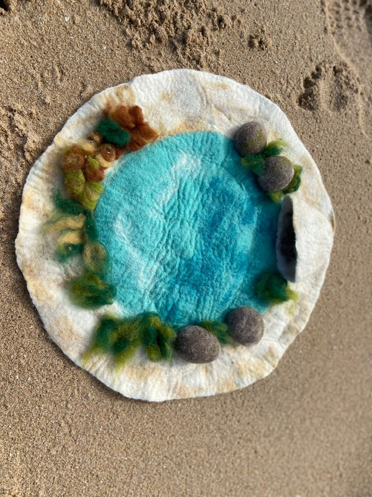 Felt Rockpool Mat