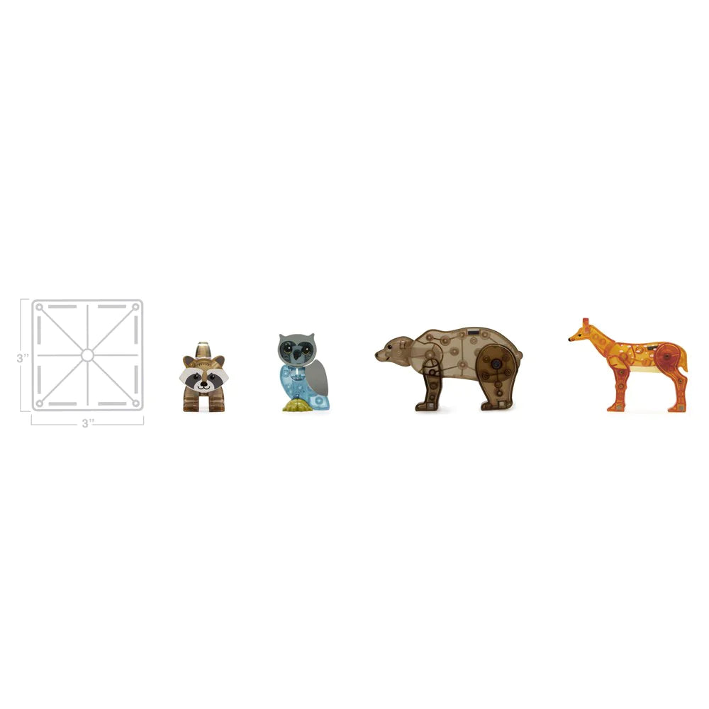 MAGNA-TILES Forest Animal 25pc Set     *PRE ORDER*
(arrival first week September 2025) - Bambam Kids Toys 