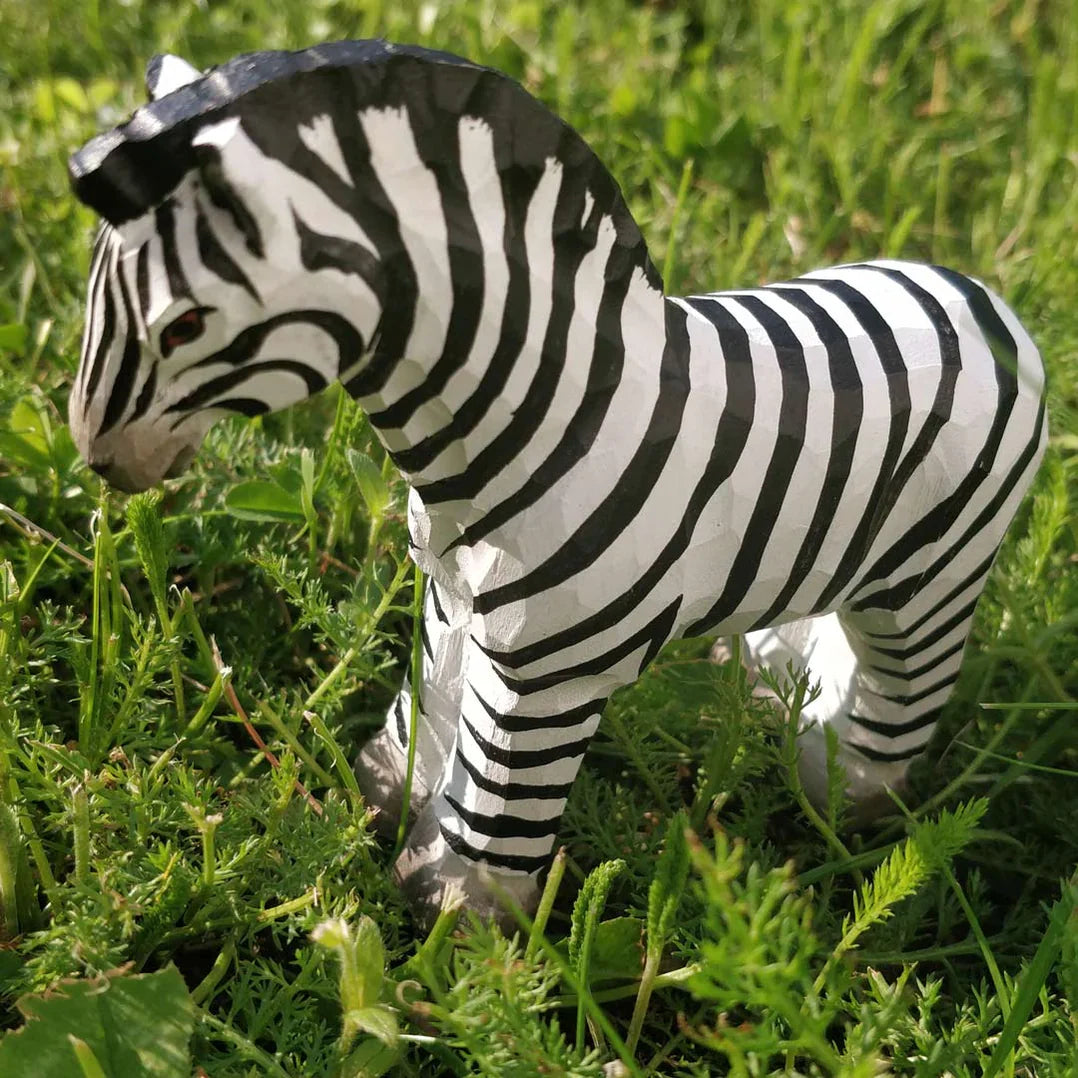 Wudimals Zebra Handmade Wooden Toy