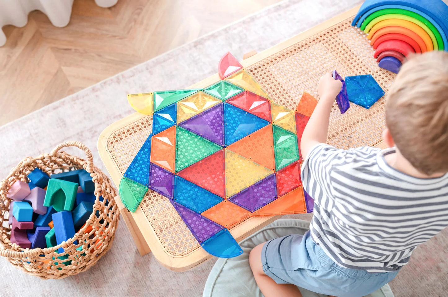 Connetix Tiles Rainbow Shapes Expansion Pack 36pc